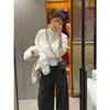 Suéter de Punto con Cuello para Mujer, Estilo Casual para Viajes Diarios, Primavera y Otoño/Invierno, Hombro Normal, Patrón Retorcido, Capa Base, Suéter Suave, Manga Larga