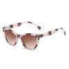Gafas de sol retro estilo ojo de gato Jamie E5103 Europeas y Americanas Nuevas Transfronterizas para Mujer, Gafas de sol bicolor degradadas Anti-UV para Hombre