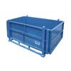 Fabricante Personalizado Venta al por Mayor Plegable Caja de Plástico Caja de Material Manejo de Metales Pesados Caja de Rotación Almacenamiento Caja de Malla Engrosada