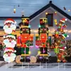 Nuevo letrero de suelo navideño con diseño de cachorro Grinch, letrero impermeable para césped de fiesta al aire libre, jardín