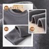 23 Outono e Inverno Veludo de Cordeiro Catiônico Masculino Veludo Espessado Conjunto Completo Quente Gola Alta Roupas de Outono Não Constantes e Calças Longas