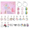 Amazon Caliente Venta al por Mayor Set de Cajas de Regalo diy Juguete Hecho a Mano con Cuentas para Niños Pulsera de Cristal Pulsera de Regalo para Mujeres