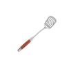 Espátula de Acero Inoxidable 304 y Palo de Rosa, Espátula, Cuchara para Sopa, Colador, Espátula para Freír, Cuchara para Arroz, Utensilios de Cocina, Juego de Seis Piezas al Por Mayor