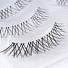 Pestañas Postizas Afiladas Hechas a Mano al por Mayor N07, Pestañas Postizas de Estudio Fotográfico para Maquillaje de Novia, Pestañas Postizas Transparentes de Hilo de Pescar Cruzadas Naturales Simuladas