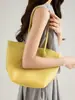Nova Bolsa de Gelatina de PVC Dopamina Moda Feminina Bolsa Tote Semitransparente Bolsa de Mão/Ombro de Nicho para o Verão na Praia