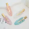 Presilhas de Cabelo Sem Costura Estilo Coreano e Japonês, Grampos Laterais, Acessórios de Cabelo, Enfeites de Cabelo para Mulheres, Presilhas para Franja, Presilhas Bico de Pato Modernas, Presilhas Doces para Cabelos Soltos