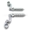 Accesorios de Modificación para Motocicleta Pedales Antideslizantes Retro Soporte de Pedal Negro Galvanizado Modificado 32mm