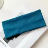 Banda para el cabello de punto simple vintage de ala ancha, banda para el cabello de celebridades de Internet, bandana para el cabello que combina con todo, tocado de Corea del Sur, otoño e invierno