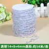 Cortina de Fio com Contas de Novo Estilo para Decoração de Casamento, Fio de Cristal para Decoração de Teto de Local de Casamento, Corrente de Divisória de Cortina de Cristal para Porta e Janela
