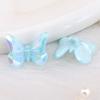 Macaron Galvanizado Furo para Pendurar Borboleta Fabricação DIY Capa de Celular Cordão de Cabeça Pulseira Material para Decoração com Miçangas Pacote de Atacado