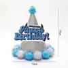 Sombrero de Cumpleaños para Niños y Adultos Punto Láser Reflectante Gorra Puntiaguda de Bola Gorra Puntiaguda de Fiesta Gorra de Corona Gorra de Bola Mao