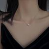 Collar de Semillas de Acacia para Mujer Celebridad de Internet Ins Estilo Coreano Simple Lindo Nicho Estilo Frío Diseño de Cadena para Clavícula Regalo