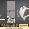 Espejo Acrílico, Espejo Suave Autoadhesivo de Alta Definición, Espejo de Pared, No Deformable, No Necesita Perforar Agujeros, Espejo de Cuerpo Entero para Dormitorio en Casa