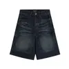Yidao Vintage 2026 Verano Nuevo Retro Americano Moderno Diseño Desestructurado Sueltos Casual Versátiles Shorts de Mezclilla
