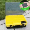 Caja para señuelos J Luya Lista Caja de almacenamiento de doble capa para pesca en mar con señuelos Caja para señuelos de gran capacidad Negra Venta al por mayor