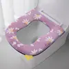 Cojín Amplio y Engrosado para Asiento de Inodoro de 40 cm con Cremallera, Forma de Calabaza, Cojín Especial para Asiento de Inodoro para Padres e Hijos, Forma de Ocho, Asiento de Inodoro para Cuatro Estaciones