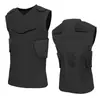 Uniforme de Goleiro de Futebol Anticolisão Transfronteiriço de Manga Longa Camisa de Rugby Proteção de Quadril de Esqui Proteção de Peito Traje de Treinamento Esportivo de Basquete
