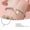 Pulsera de Cristal Blanco Natural Jiefeng con Capas de Plata S999 para Mujer Modelo Nuevo 2026 Estilo Old Money Regalo para Reventa