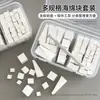 Esponjas para Nail Art en Varios Tamaños, Set de Herramientas para Uñas con Gradiente de Colores para Rubor