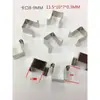 Clip de acero inoxidable en forma de U para radiador de 2-3 filas Hebilla de acero al manganeso templado Clip de acero al manganeso de alta elasticidad