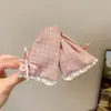Novo Estilo de Verão Grande Presilha de Cabelo Triangular para Mulheres, Grampo de Cabelo de Alta Qualidade e com Volume para a Parte de Trás da Cabeça, Acessório de Cabelo de Renda