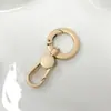 Clipe de Cão em Liga de Zinco, Argolas D, Clipe para Corda, Argolas de Mola Ovais, Acessórios para Cordão de Celular, Coleção de Acessórios de Ferragem para Bolsas