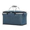Cesta de Picnic Plegable con Aislamiento Térmico y Frío Personalizada por el Fabricante, Bolso Hombro, Caja Aislada, Cesta de Frutas, Cesta Aislada, Bolsa de Picnic para Exteriores