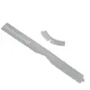 Cuello de Camisa Ajustable Tira Transparente Pie de Soporte para Cuello de Camisa Antiarrugas Tira de Plástico Antideformación Accesorios para Empaquetado de Ropa