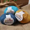 213 fio de lã fio de lã merino 3 fios tricô à mão fio médio-fino fio para tricô próprio suéter chapéu cachecol