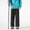 Pantalones casuales para hombre, estilo fino de verano, estilo jogger, primavera y otoño, seda de hielo, secado rápido, marca de moda, deportivos de pierna recta, pantalones largos modelo nuevo 2026