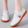 Zapatos Deportivos Casuales Cómodos de Primavera, Zapatos de Tai Chi, Tenis Planos, Zapatos para Caminar Transpirables Antideslizantes Modernos y a la Moda, Zapatos de Viaje