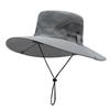 Chapéu Novo de Verão Masculino Chapéu para Montanhismo ao Ar Livre Chapéu com Proteção Solar Proteção UV Chapéu de Pesca Chapéu de Sol Chapéu de Pescador Chapéu de Sol Respirável