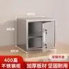 Gabinete de Retención de Muestras de Acero Inoxidable Gabinete Bajo Doble Cerradura Gabinete de Aditivos Alimentarios Puerta Única Almacenamiento de Archivos Caja de Almacenamiento Gabinete Pequeño