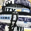 Mochila Graffiti Camuflado com Letras Estilo Verão 2026 Unissex para Alunos do Ensino Fundamental, Médio e Universitário Bolsa para Computador e Livros