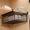 Caja de almacenamiento para ropa interior, caja colgante para ropa interior para armario, estante de almacenamiento para ropa íntima, estante de almacenamiento extraíble por capas para armario