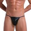 Ropa interior sexy de cuero sintético para hombre, tanga sexy, explosiones transfronterizas, una generación de fabricantes al por mayor