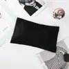 Ropa interior strapless de seda de hielo para mujer, cierre trasero, push-up para busto pequeño, anti-deslizamiento, sujetador ligero tipo wrap-up sin aros de acero y sin marcas