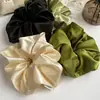 Gris Frío Avanzado Mismo Estilo de Blogger Ins Círculo Intestinal Grande Headwear Cuerda para Cabello de Cola de Caballo Accesorios para el Cabello Banda de Goma de Intestino de Cerdo