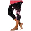 Calça de Yoga 2026 Cruzamento Europeu e Americano Dia da Independência Estampa Digital 3D Esportes Fitness Levanta Bumbum Emagrecedora Leggings para Mulheres