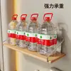 Soporte para proyector, estante de noche montado en la pared, estante montado en la pared para colocar en la pared o detrás del sofá, soporte de fijación sin taladro, Rojo Xiaomi
