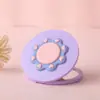 Espelho de Maquiagem Portátil, Espelho Portátil Criativo de Desenho Animado, Espelho Redondo Dupla Face Flip-Top Fofo Pequeno, Pequeno Presente para Meninas, Atacado