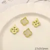 Aleación Imitación Jade Vidrio Lazo Bolsa de la Suerte Accesorios DIY Joyería Hecha a Mano Colgantes Cuentas Sueltas Accesorios para Joyería