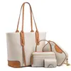 2026 Nova Moda Tendência Europeia e Americana Retrô Bolsa Tote, Grande Capacidade, Bolsa Feminina