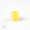 Cuentas de barril de resina imitación cera de abeja, cuentas sueltas amarillas imitación cera de abeja/cuentas espaciadoras, accesorios de joyería hechos a mano para bricolaje, cuerda de mano casera, cuentas de Buda