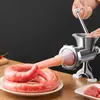 Picadora de carne manual de entrega transfronteriza, picadora multifuncional de grado alimenticio para el hogar para chiles y ajos, picadora para relleno de dumplings