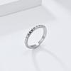 Anillo Giratorio de Acero de Titanio con Diseño de Rejilla en Forma de Rombo Estilo Ins, Viento Fragante, Alivio del Estrés, para Mujer, Anillo para Dedo del Pie, Anillos de Pareja, Anillo para Dedo Índice, Joyería para Mano
