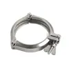 Abrazadera de Vacío kf Abrazadera de Cadena kf63/80/100/160 Abrazadera de Acero Inoxidable Abrazadera de Tres Secciones