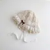 Sombrero de Verano Fino Transpirable con Protección Solar Qiunan para Niñas Sombrero de Palacio para Bebé Sombrero de Pescador para Bebé