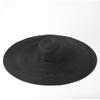 Nuevo sombrero de paja con ala ancha y parte superior plana para espectáculos en el escenario, ideal para exteriores, playa, sombrilla y accesorios fotográficos.
