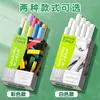 Tiza Coreana Ally Libre de Polvo 100 Piezas para Pizarras de Maestros, Uso en Casa para Niños, Tiza de Colores que No Mancha